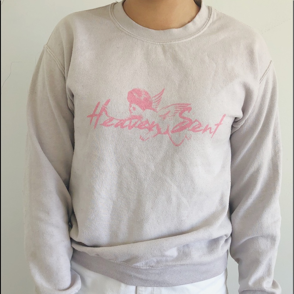 Urban outfitters heaven sent angel sweatshirt